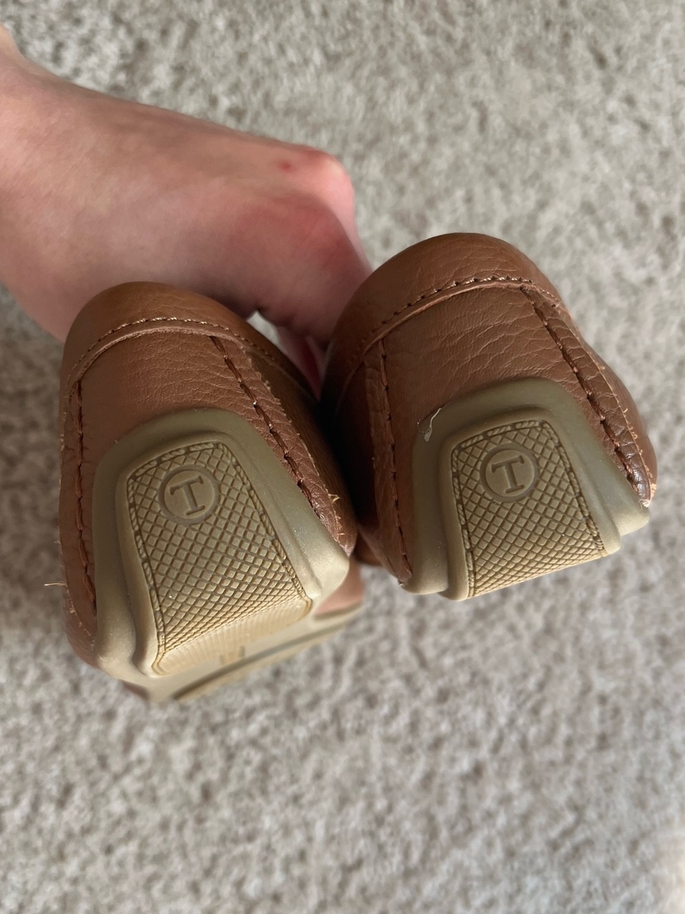NWOT Talbots Brown Leather Tassel Loafers 6.5 - Picture 4 of 7